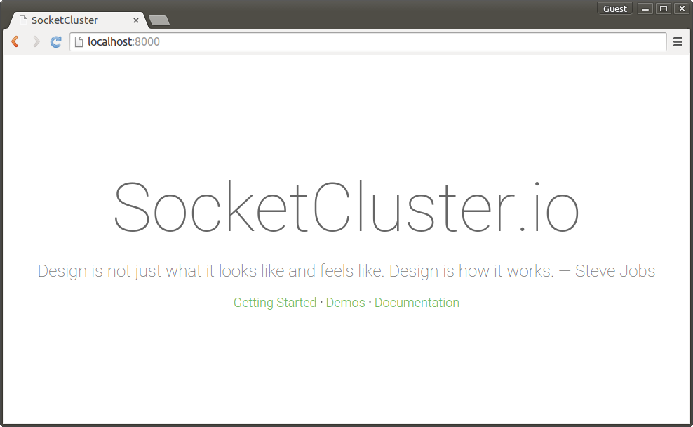 Building a chat application with SocketCluster